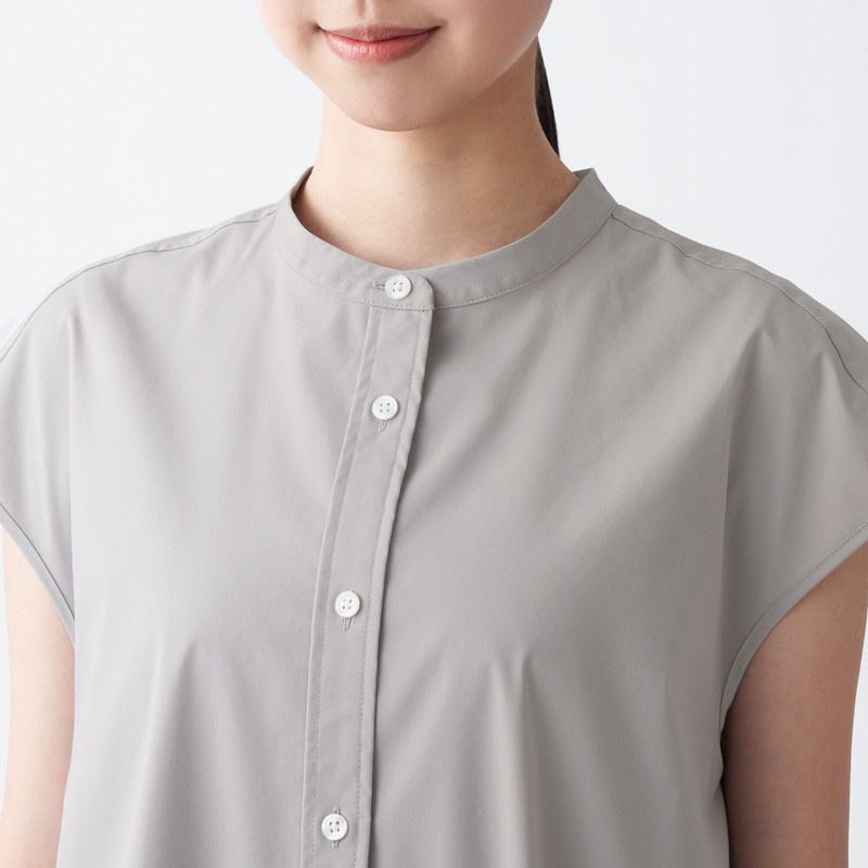Muji Đầm Co Giãn Tay Liền