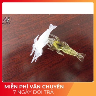 ⭐️⭐️ mồi câu lure tôm giả, mồi lure cao cấp