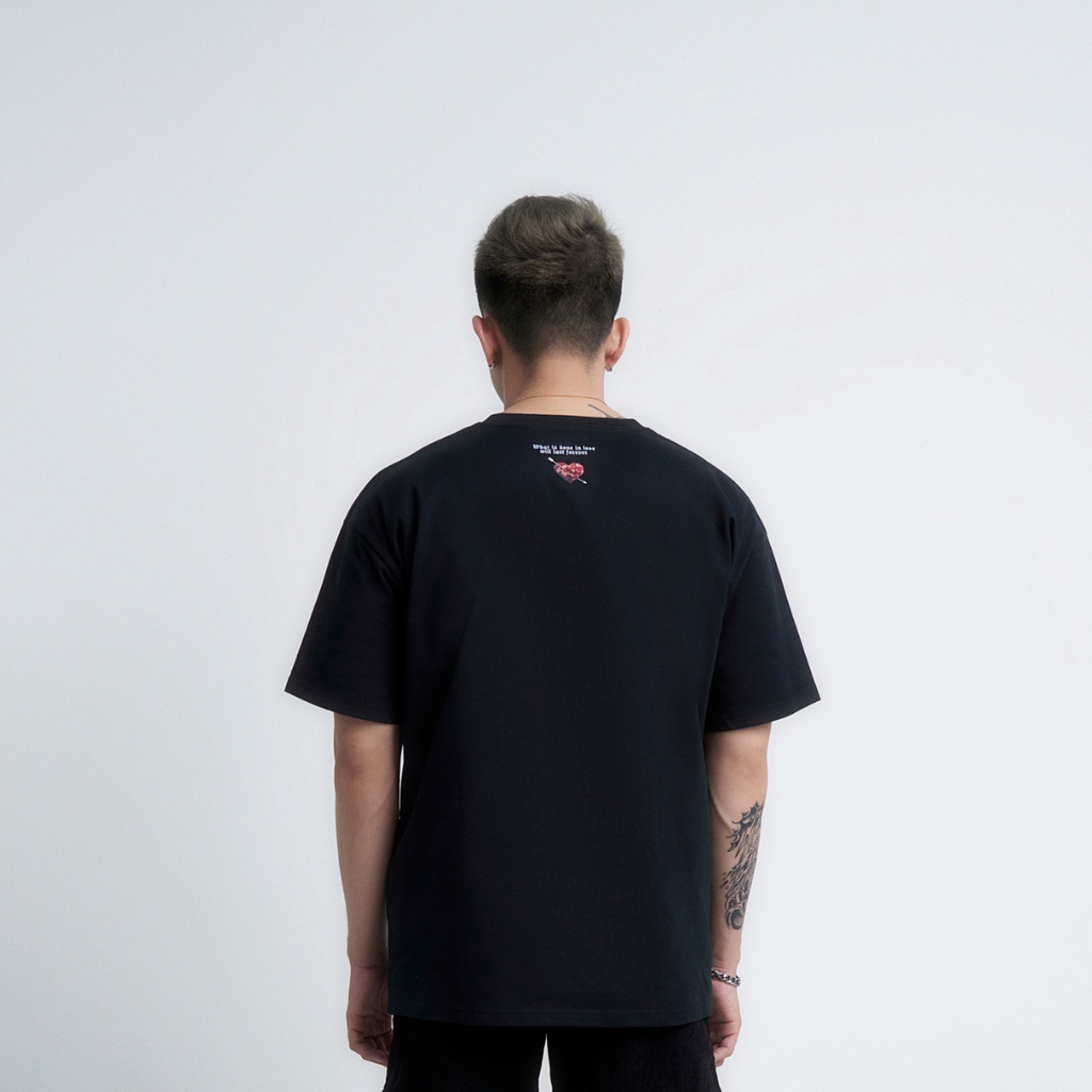 Áo thun DayM | The V - Form Âu, oversize, 100% cotton