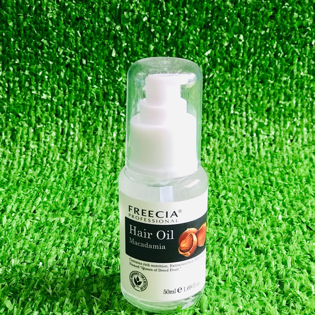 Tinh dầu dưỡng mềm mượt tóc Freecia Hair Oil Macadamia 50ml