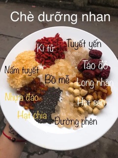 Sét mini chè dưỡng nhan (11-12 vị) 80-100gr
