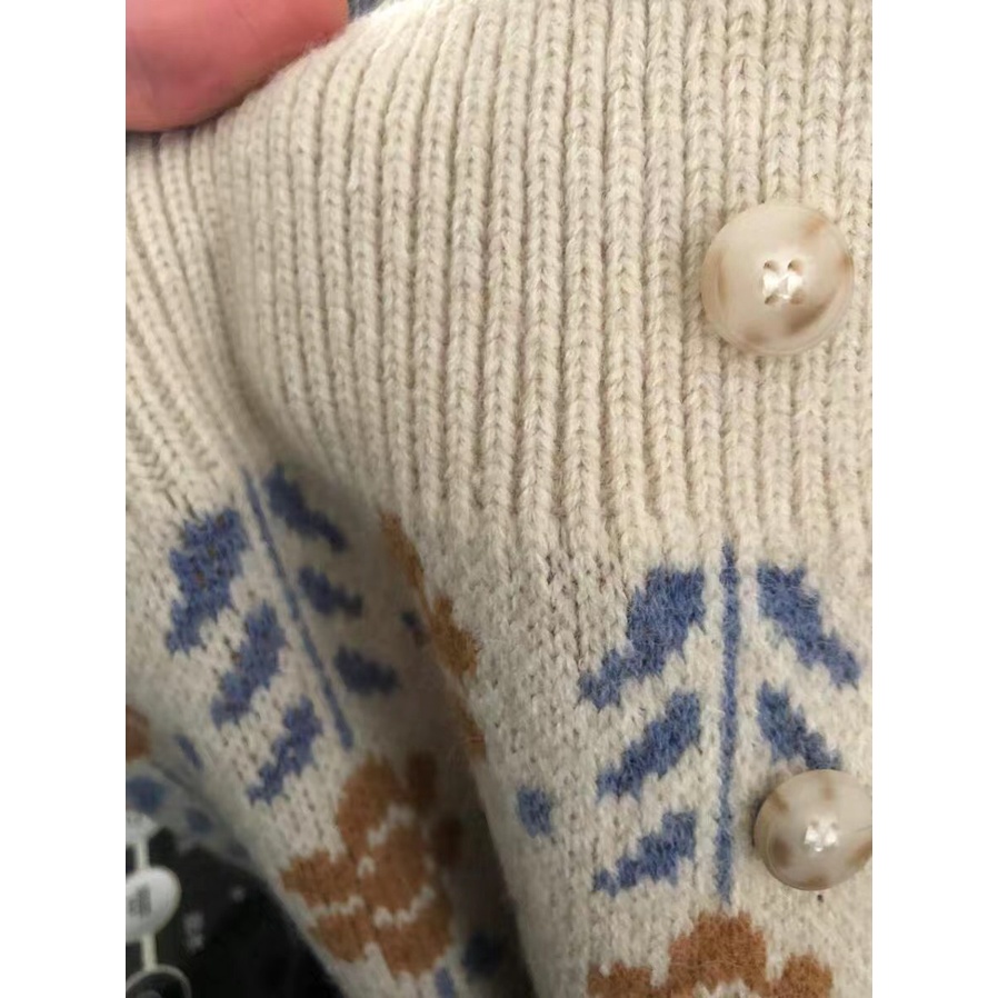 Áo khoác len Cardigan vintage