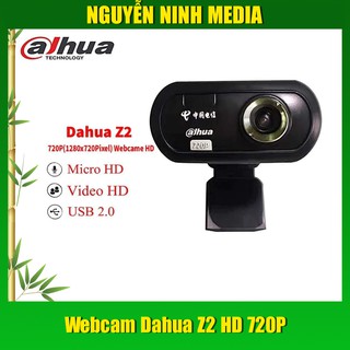 Webcam dahua z2 hd 720p tích hợp micro hỗ trợ học online hội họp trực tuyến