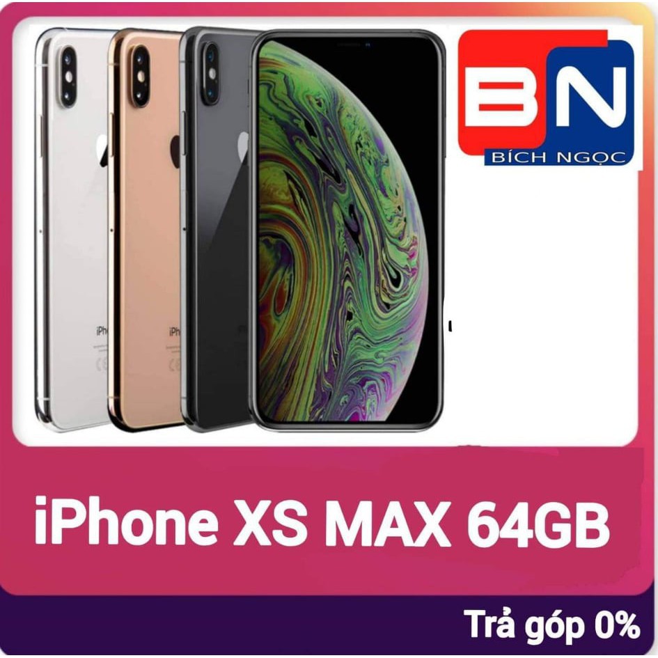 Điện thoại Apple iPhone XS MAX bản 64GB - Hàng mới 100% chưa kích hoạt