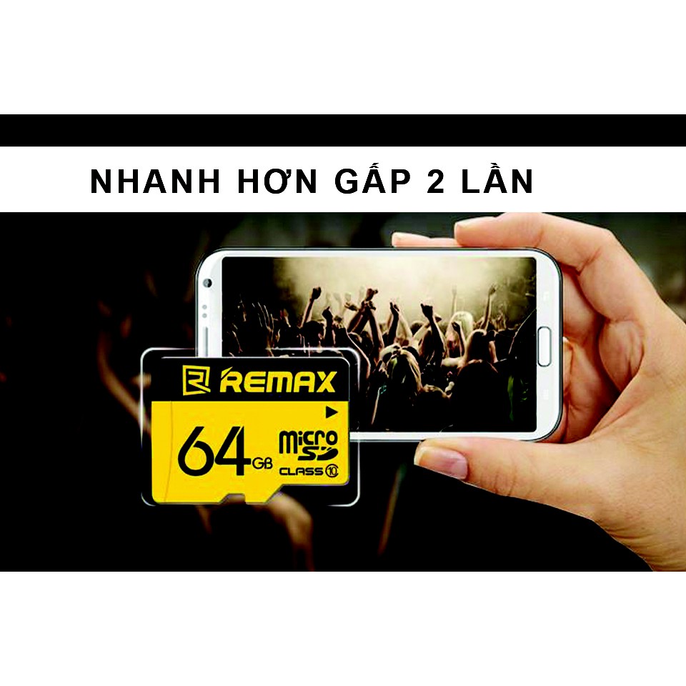 Thẻ nhớ MicroSD Remax 64Gb Class 10 | BigBuy360 - bigbuy360.vn