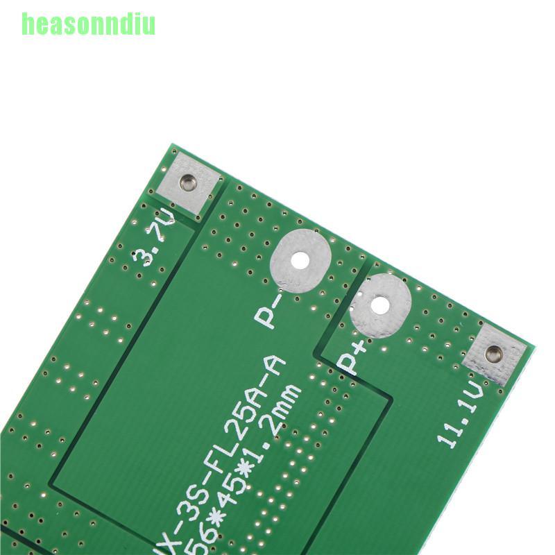 Bảng mạch PCB bảo vệ pin 18650 HO 3S 25A 12V 11.1V 12.6V