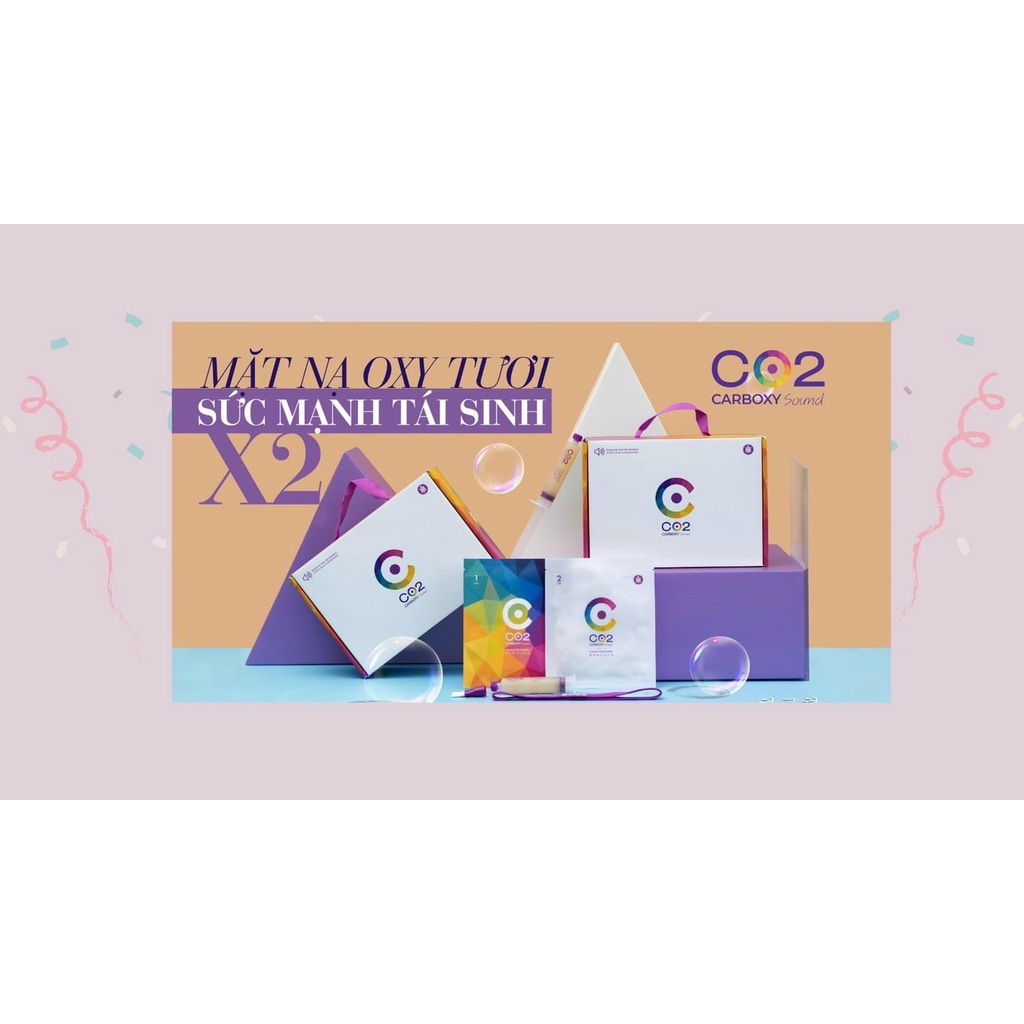 [ COMBO 5 HỘP SỈ ] Mặt nạ sạch sâu CO2 CARBOXY SOUND