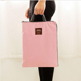 Multilayer A4 Paper File Folder Bag Zipper Portable Document Bag Office School