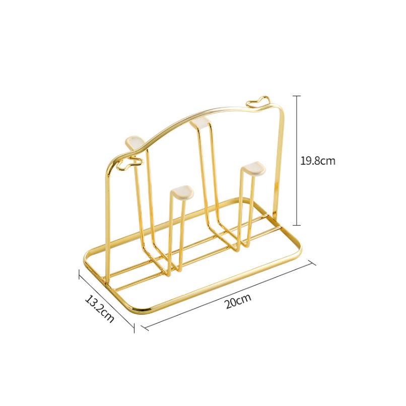 GIÁ ÚP LY MẠ VÀNG TĨNH ĐIỆN SANG TRỌNG, BỀN MÀU
