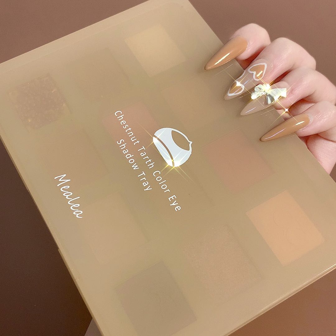 [Hàng mới về] Bảng phấn trang điểm mắt MEALEA 12 màu sắc hiệu ứng lì ánh ngọc trai lấp lánh thời trang | BigBuy360 - bigbuy360.vn