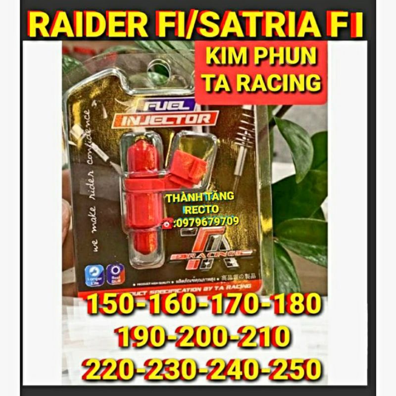 KIM PHUN RAIDER FI/SATRIA FI TA RACING 150CC ĐẾN 250CC MALAYSIA