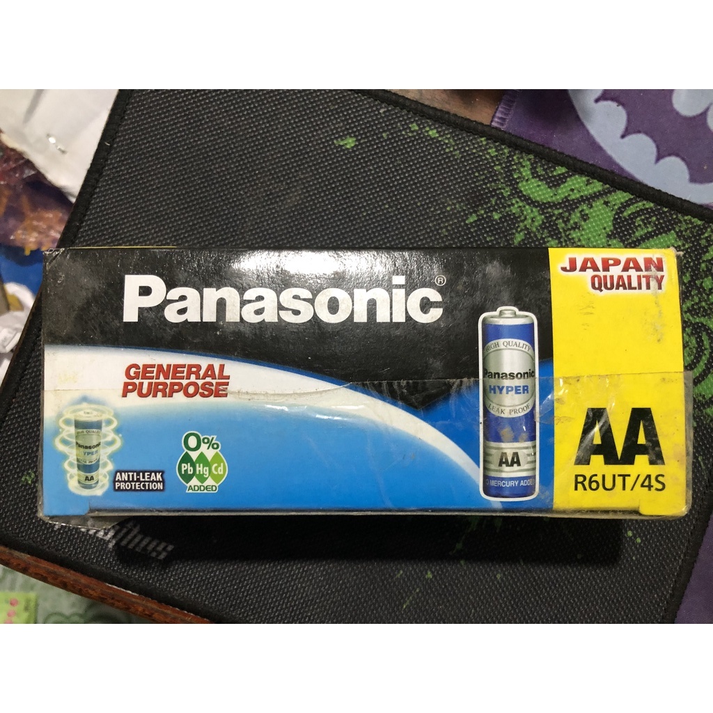 Vỉ 4 Viên Pin Panasonic AA 1.5v Chính Hãng