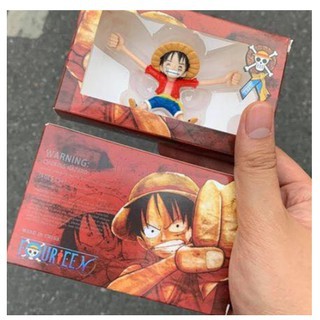 Móc khẩu trang hai đầu tránh đau tai hình nhân vật Luffy One Piece tiện dụng