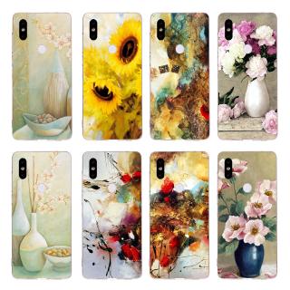 Ốp điện thoại TPU mềm in hình về hoa hướng dương cho VIVO Y97 / Y95 / Y91 / Y85 / V11i / Z3i / Z3