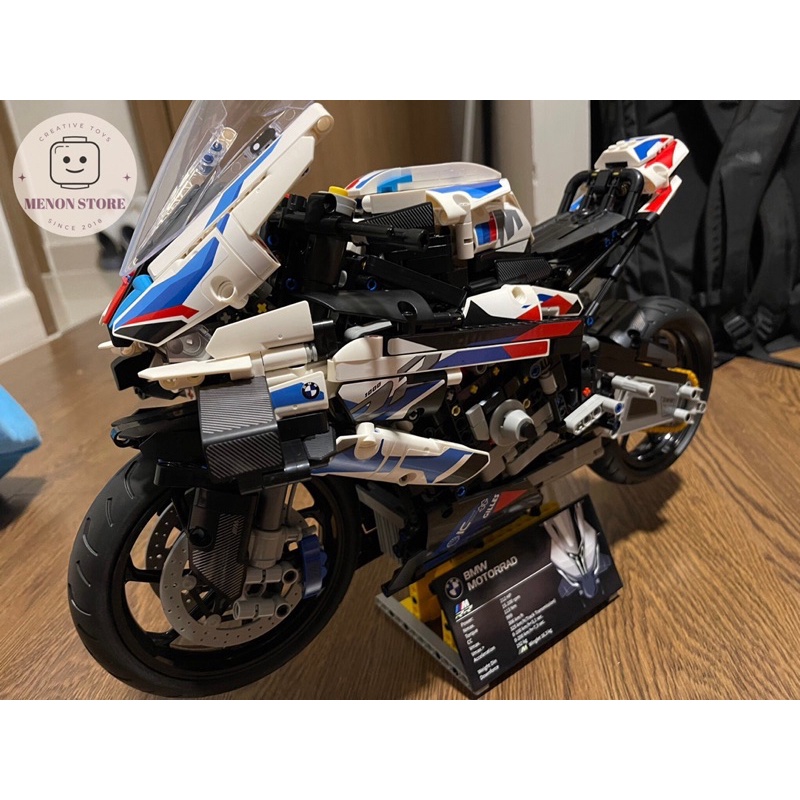 Đồ chơi lắp ráp Technic 50002 7800 A2118 42130 Mô hình xe BMW M1000RR - Xếp hình thông minh