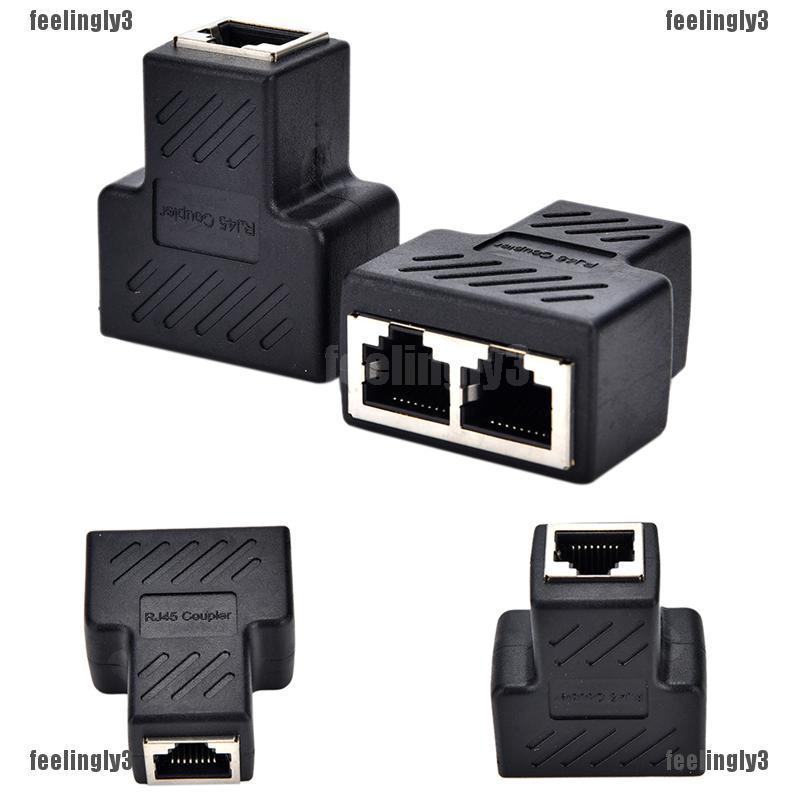 ❤ADA❤ Ổ chia mạng LAN thành 2 cổng RJ45 TO