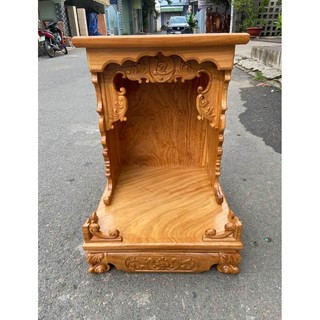 Bàn thờ thần tài ông địa gỗ gõ đỏ