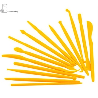 14pcs Plastic Crafts Clay Modeling Tool for Shaping and Sculpting