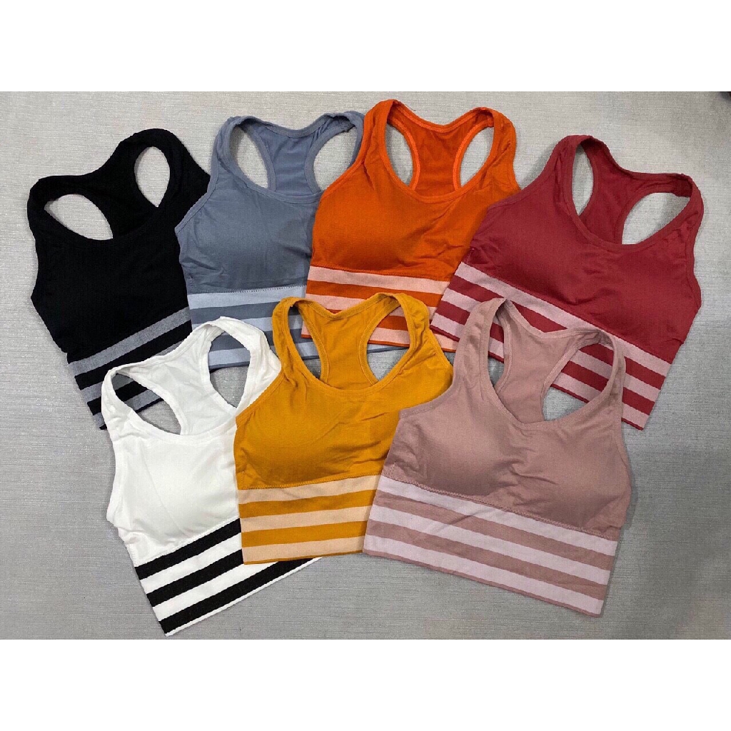 Áo bra nữ tập yoga, gym, zumba chất thun đẹp ms 1867