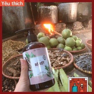 [CÓ ƯU ĐÃI] DẦU GỘI BỒ KẾT CÔ ĐẶC 500ml - Giảm rụng tóc, sạch gàu, đánh bay bết rít,..