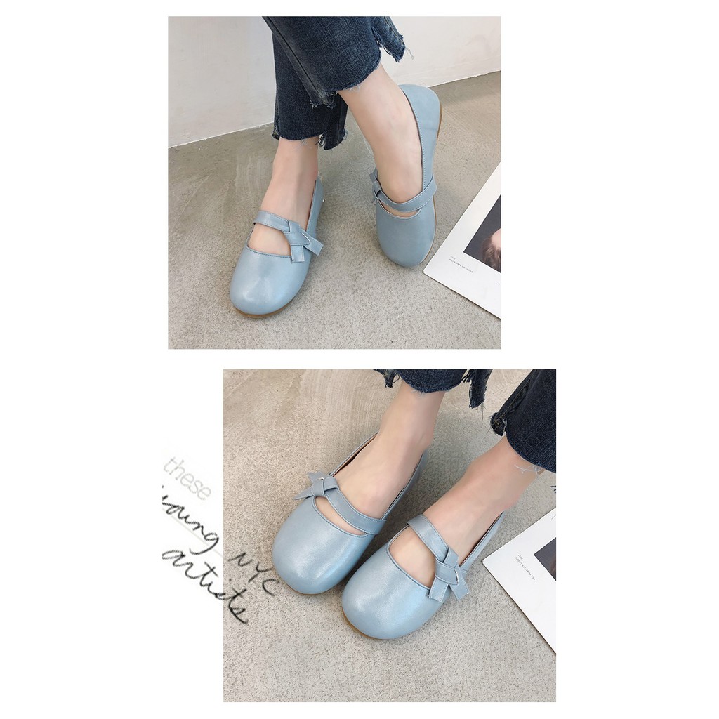 Giày Búp Bê Nữ Mũi Tròn Thời Trang Xuân Hè 2020 | BigBuy360 - bigbuy360.vn