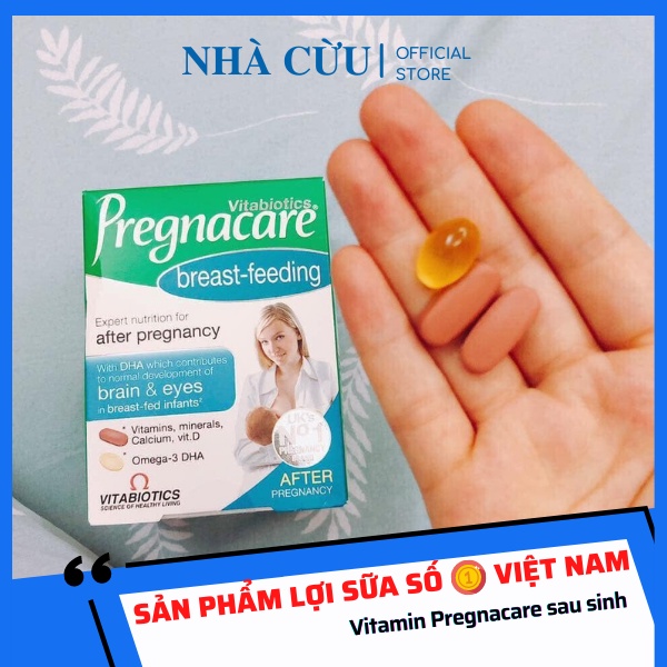 Vitamin Tổng Hợp Cho Phụ Nữ Sau Sinh Pregnacare Breast-feeding - 84 viên