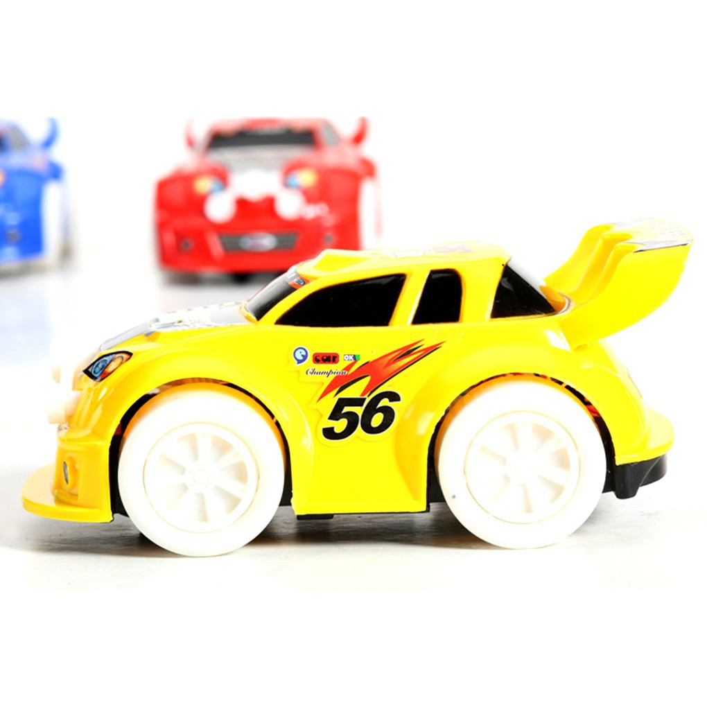 Đồ chơi pin mô hình xe ô tô bằng nhựa có đèn LED và nhạc cho bé