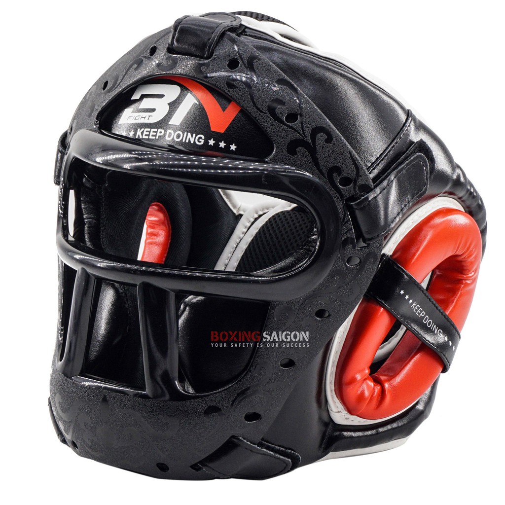 Nón boxing BN Full Face - Black