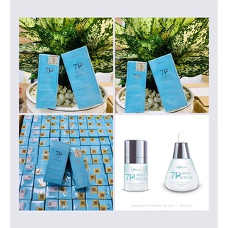 combo serum mụn và kem chấm mụn 7p Huyền Phi