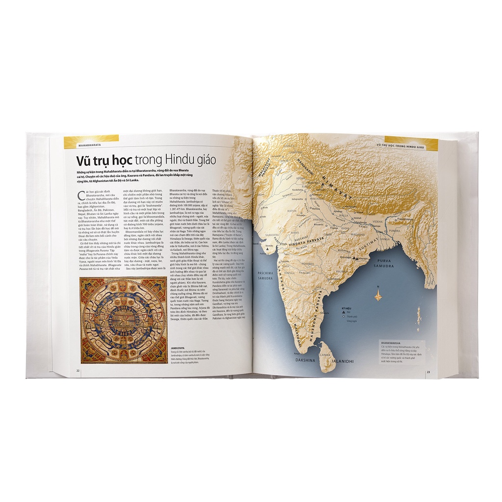 Sách - Mahabharata Bằng Hình - Thiên Sử Thi Vĩ Đại Nhất Của Ấn Độ - Đông A