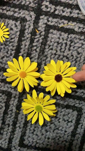 Hoa cúc họa mi 50 bông 20 nụ tự làm [CÓ VIDEO HƯỚNG DẪN]