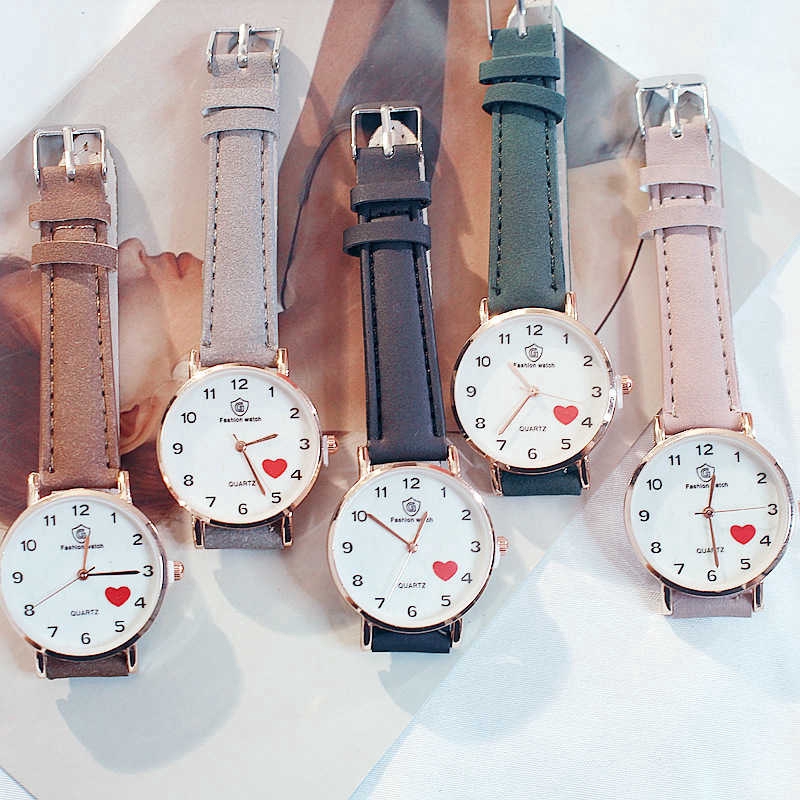 Đồng Hồ Quartz Đeo Tay Mặt Tròn Thời Trang Không Thấm Nước Dành Cho Phụ Nữ | BigBuy360 - bigbuy360.vn
