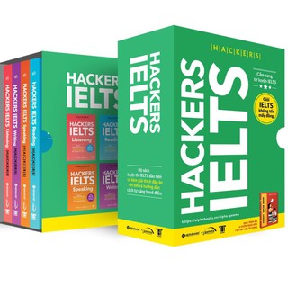 Sách AlphaBooks - Combo Hackers IELTS (4 cuốn)