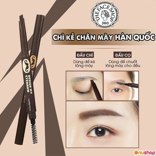 Chì kẻ lông mày râu 2 đầu