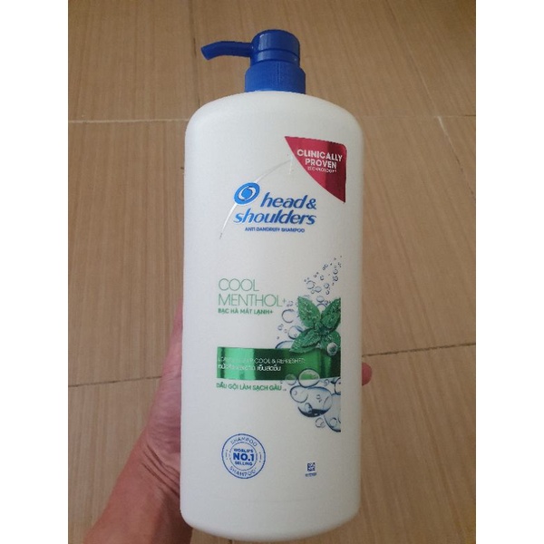 Dầu Gội Head&Shoulders Bạc Hà chai 1200ml