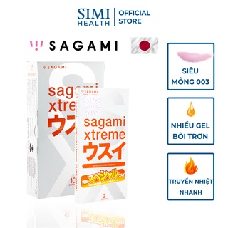 QUÀ TẶNG Bao cao su siêu mỏng SAGAMI Super Thin 003 Nhật Bản kiểu truyền