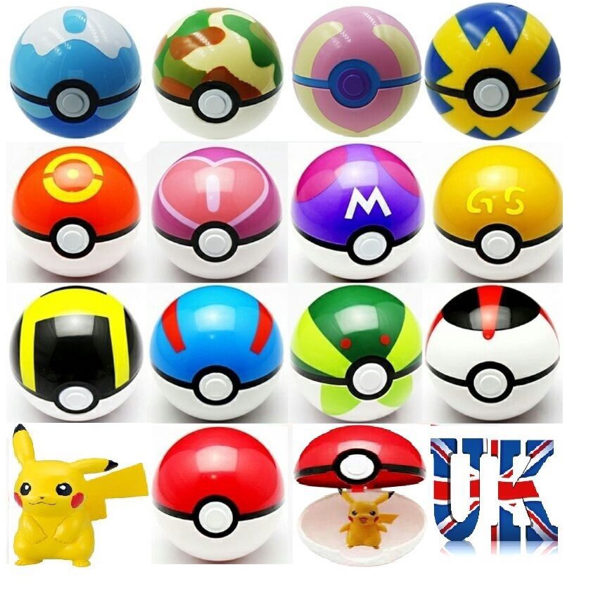 Đồ Chơi Quả Bóng Pokemon Go 7cm 13 Kiểu