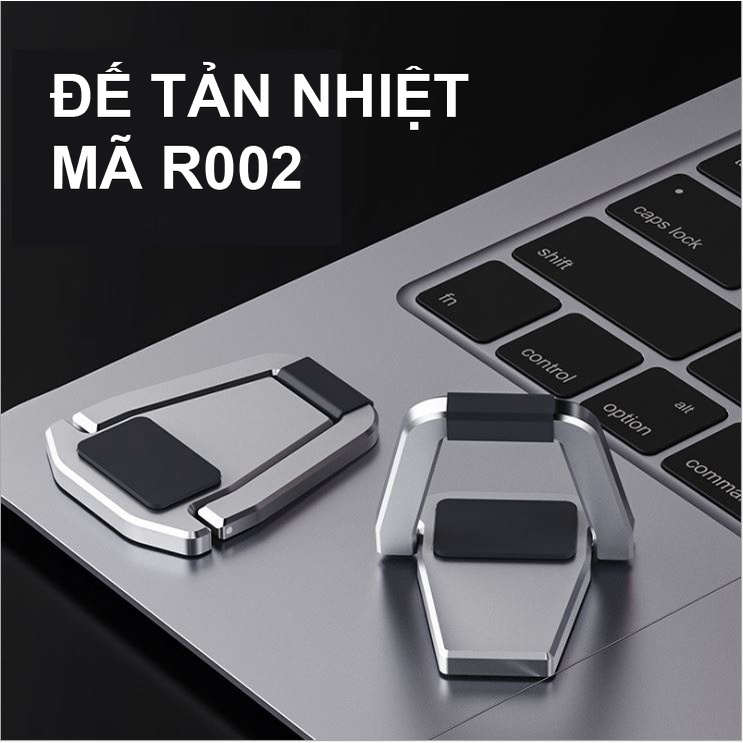 Đế Tản Nhiệt Laptop Macbook hình khiên siêu nhỏ ngọn bằng kim loại chịu lực