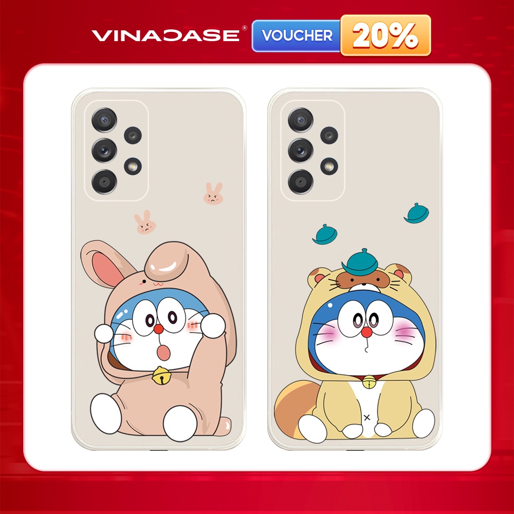 Ốp lưng Vina Case Samsung A10/A10S/A51/A32/A12/....Silicone TPU dẻo viền vuông bảo vệ camera hình Áo len