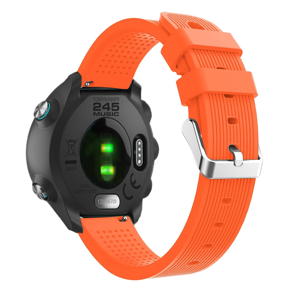 Dây Đeo Silicone 20mm Thay Thế Cho Garmin Forerunner 245 245M 645 645 music