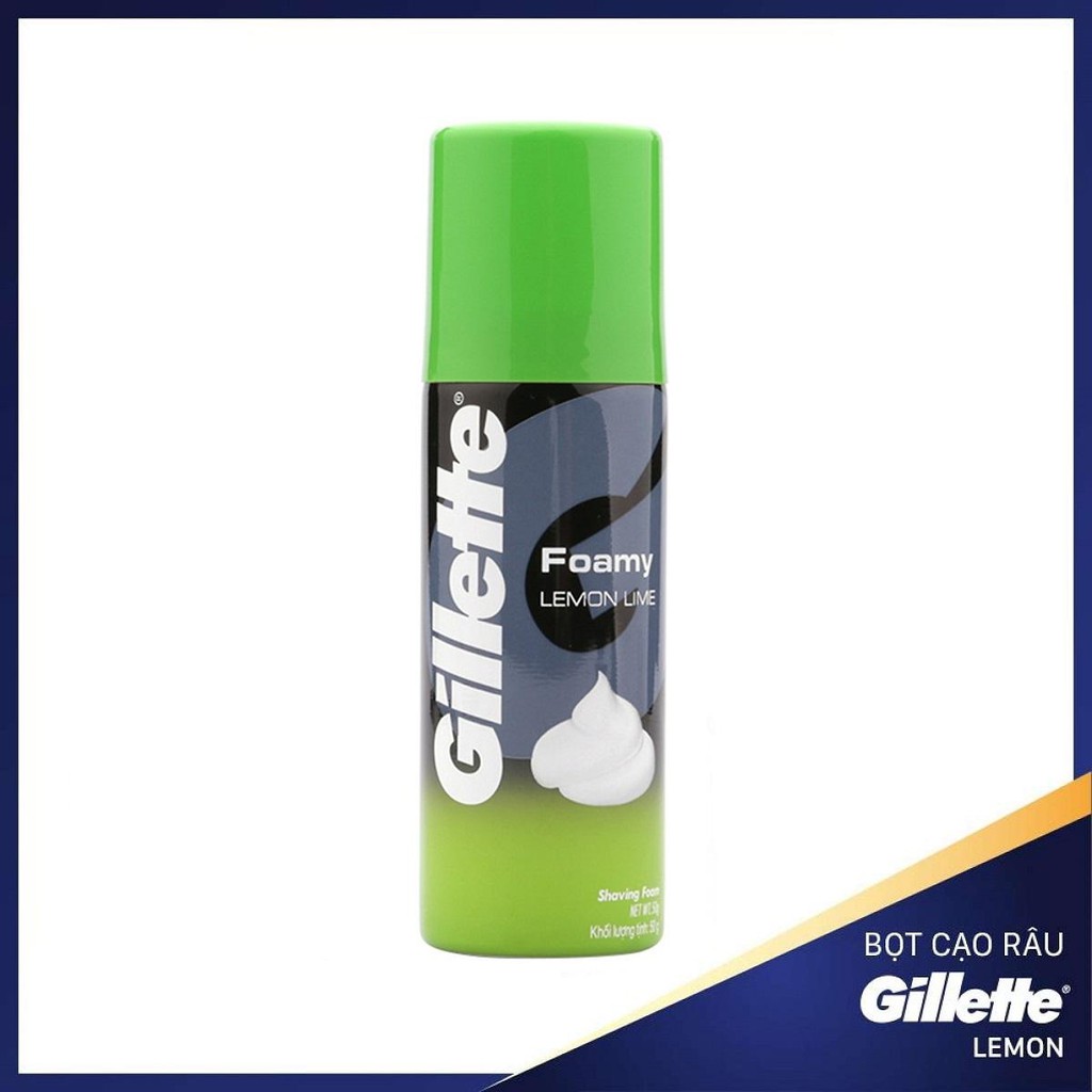 Bọt cạo râu Gillette hương chanh 50g