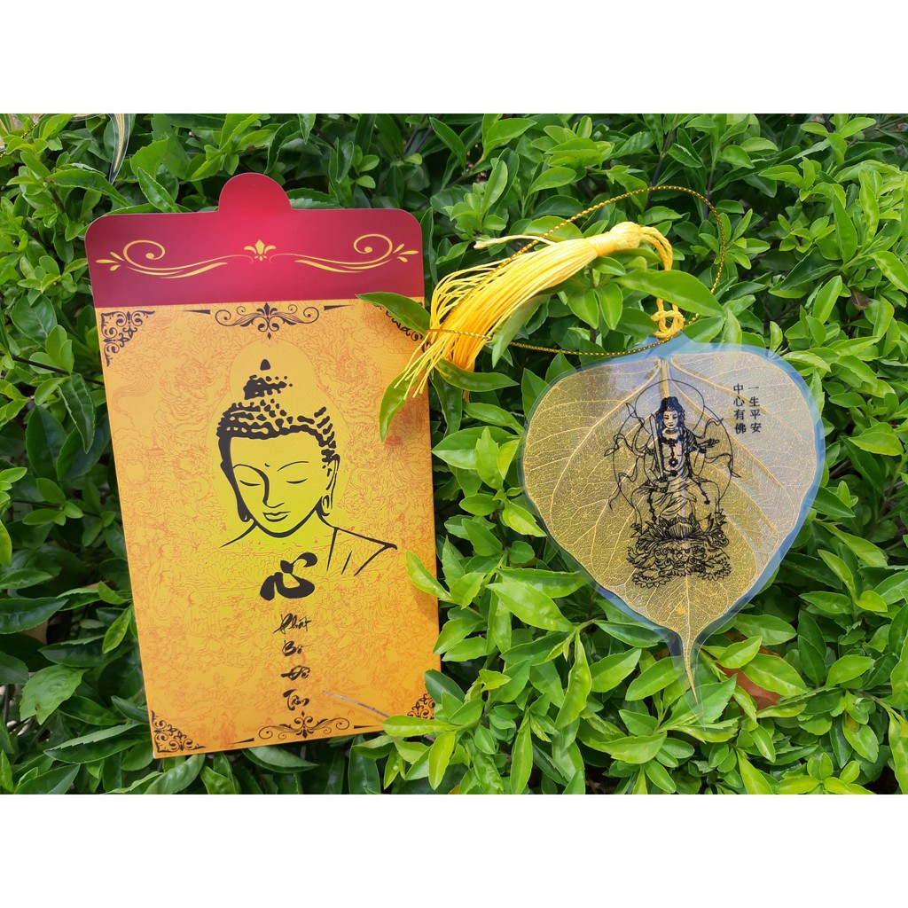 Lá Bồ Đề tuổi Sửu ( Hư Không Tạng) treo xe ô tô