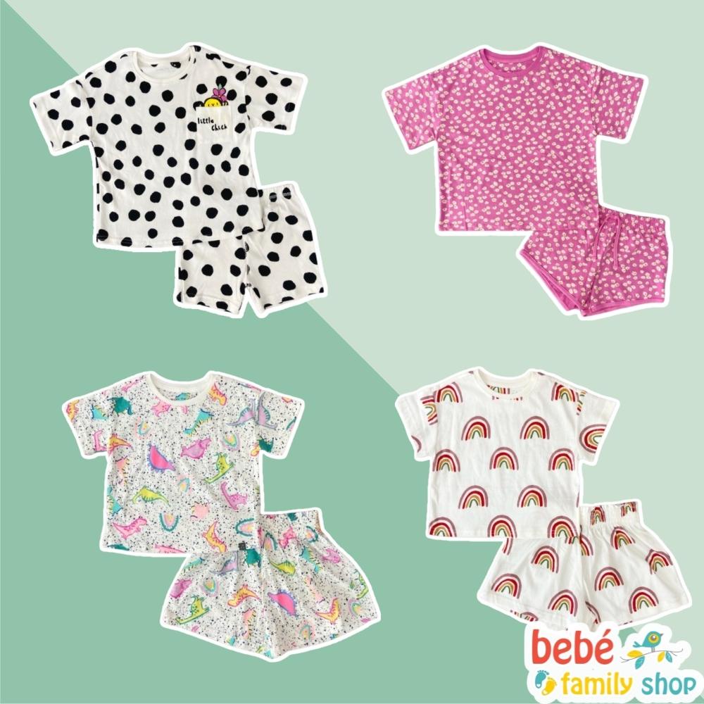 Size 6T 7T 8T Đồ bộ bé gái xuất dư Next bộ quần áo mặc nhà bé gái 1 đến 8 tuổi - SGNA