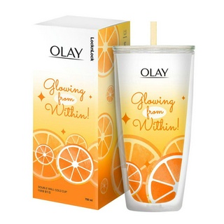 Ly Nước Lock&Lock In Họa Tiết OLAY Vitamin C