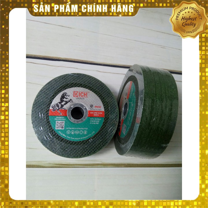 [HÀNG CHÍNH HÃNG] [ ẢNH THẬT]   ĐÁ CẮT 100MM NGỰA XANH 1 HỘP 50 VIÊN  [CHO KHÁCH XEM HÀNG]