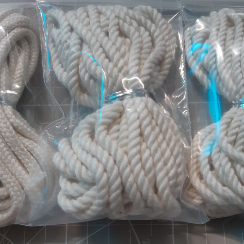 Cuộn bấc nến, bấc đèn dầu dk 3mm loại 1~ 5m-10m