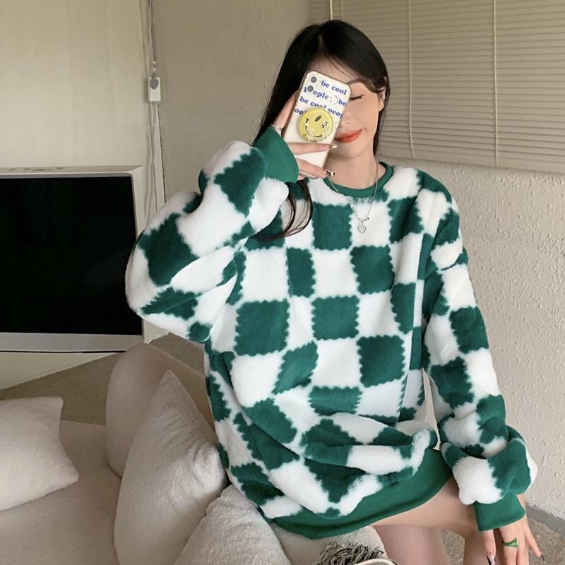 Áo nỉ lông mềm mịn