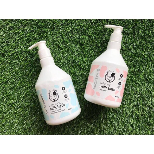 SỮA TẮM BÒ WATSONS MILK BATH THAILAND 450ML