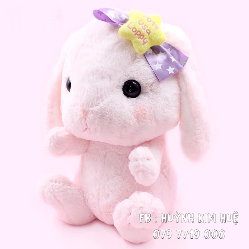 THỎ BÔNG LOPPY STAR CHÍNH HÃNG AMUSE NHẬT BẢN