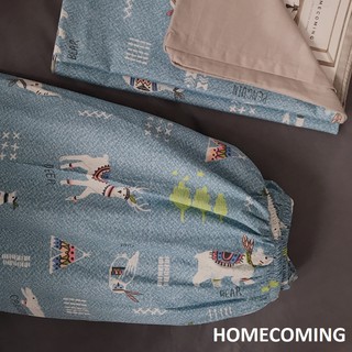 Ga giường cotton Hàn họa tiết ngộ nghĩnh đáng yêu 1m4x2m/1m6x2m/1m8x2m thương hiệu Homecoming VN